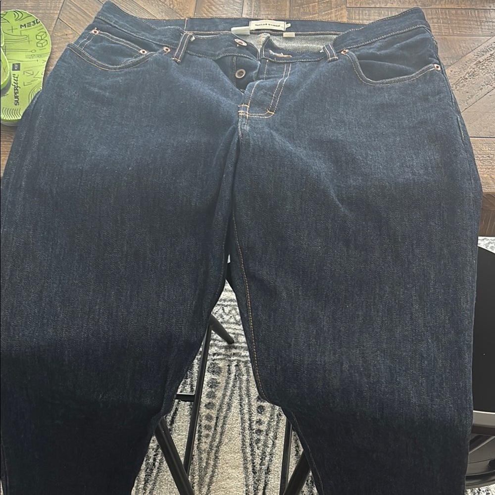 Taylor Stitch Indigo Button-Fly Jeans